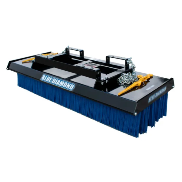 Heavy Duty Push Broom - Blue Diamond