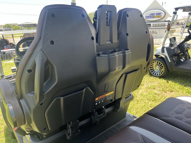 Dashboard of 2025 Evolution D-Max GT4 Black golf cart available in Pennsylvania with export and nationwide delivery