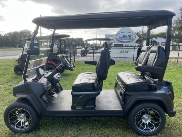2025 Evolution D5 Ranger 4 Arctic Gray | Forward-Facing 4-Seater Cart ...