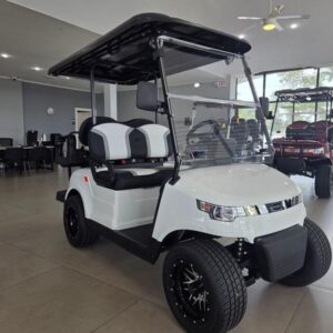 Front view of 2025 Star EV Capella 2+2 at Pinehurst Resort & Country Club in Pinehurst, North Carolina.