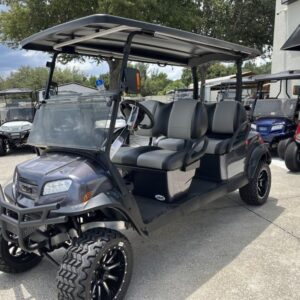 Dashboard and controls of 2025 Club Car Onward 4 Forward Gas Alabama