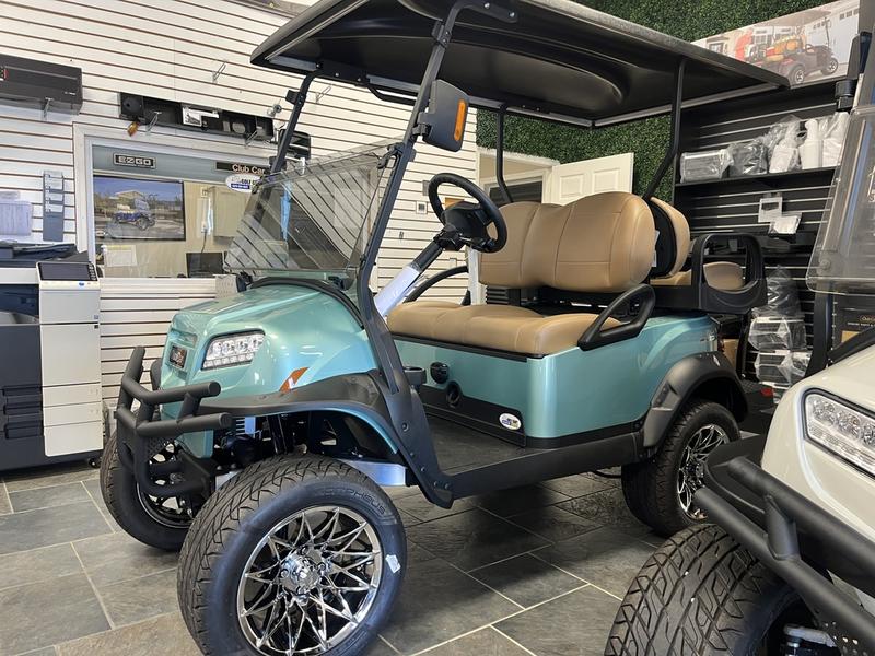 Front LED headlights of 2025 Club Car Onward Lifted 4 Passenger HP Lithium in Charlotte North Carolina