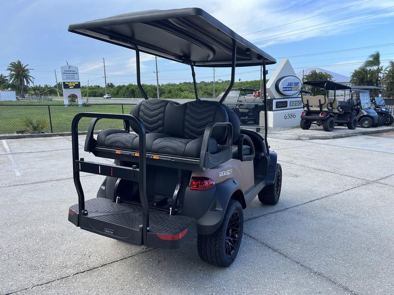 Lifted suspension and all-terrain tires on 2025 Club Car Onward Lifted 4 Passenger XR Lithium in Austin Texas