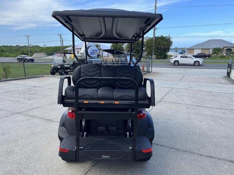 Street legal setup with mirrors, lights, and turn signals on 2025 Club Car Onward Lifted 4 Passenger XR Lithium in Austin Texas