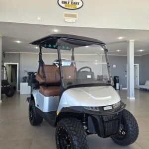 Side view of 2026 E-Z-GO RXV 4 Summit XTL ELiTE Lithium Slate in Nashville Tennessee