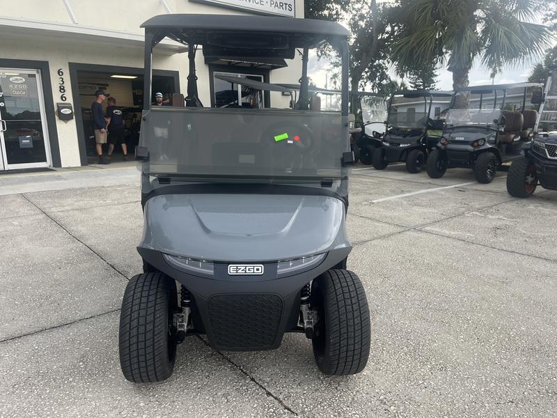 Side view of 2026 E-Z-GO RXV 4 Touring ST ELiTE Lithium Slate in Birmingham Alabama