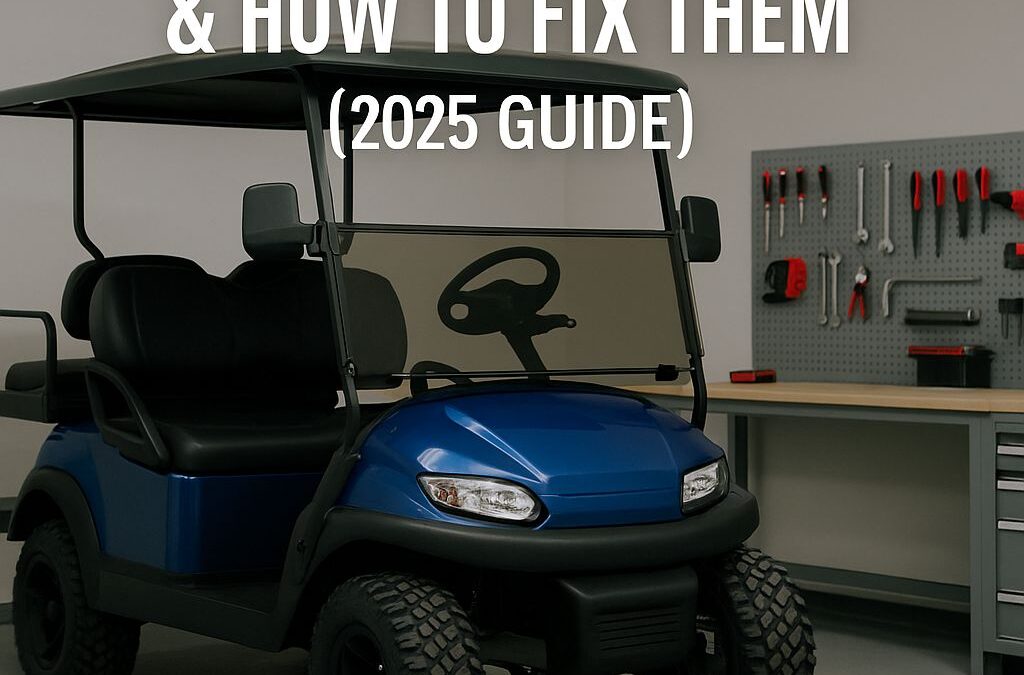 Common Golf Cart Problems & How to Fix Them (2025 Full 3000-Word Guide)
