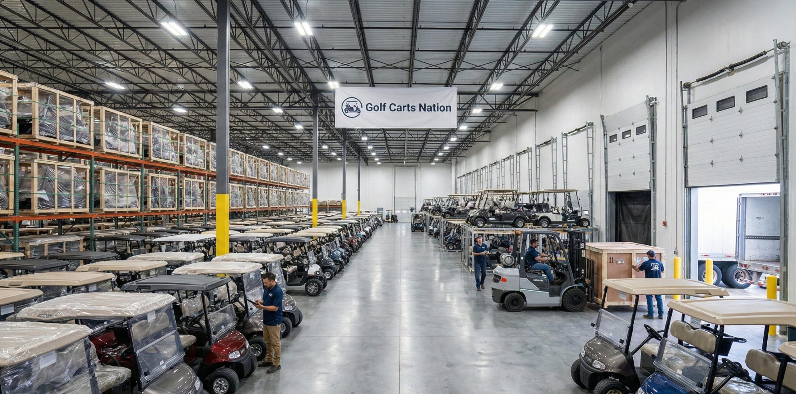 Exterior view of Golf Carts Nation located at 69 9th St, Brooklyn, NY.