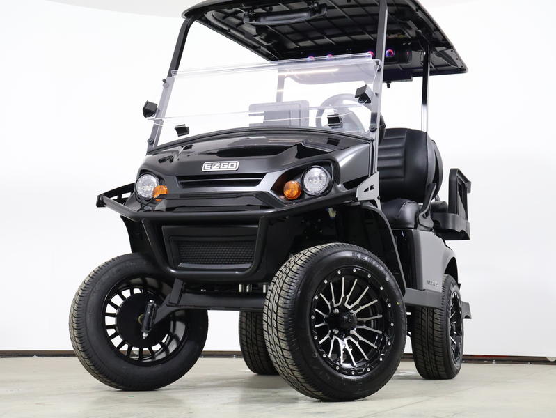 2026 E-Z-GO® Express 4 Summit XT 13.5 HP EFI Gas Lifted Golf Cart