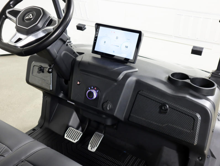 2026 Denago EV Rover XL6 Black 6-Passenger Lifted Lithium Golf Cart — изображение 5